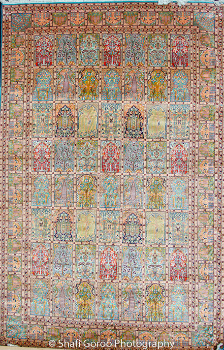 High knot silk on silk, size 6'x9'