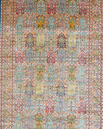 High knot silk on silk, size 6'x9'