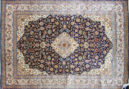 High knot silk on silk, size 5'x7'