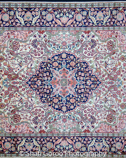 Regular silk carpet, size: 4 feet by 6 feet