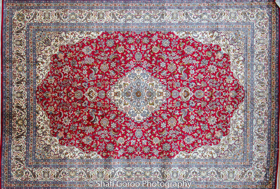 High knot silk on silk, size 5'x7'