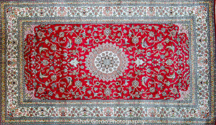 High knot silk on silk, size 3' x 5'