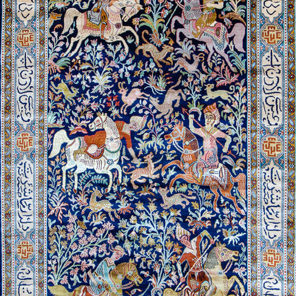 Collection image for: 3' x 5' silk on silk high knot carpets
