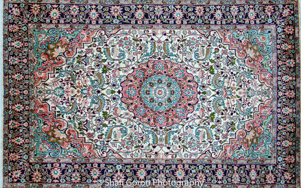 Regular silk carpet, size: 4 feet by 6 feet