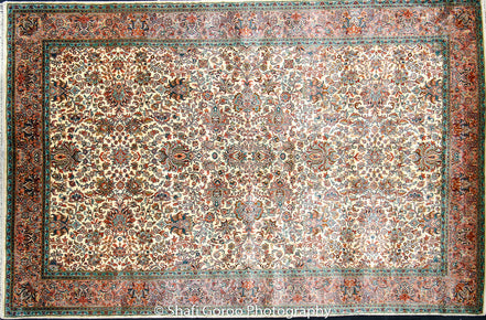 High knot silk on silk, size 4'x6'