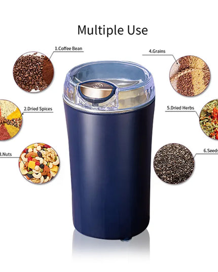 5324 Mini Mixer Small Blander Power Full Mini Grinder Electric Coffee Bean Grinder Grinder Machine Portable Grinder For Home And Office.