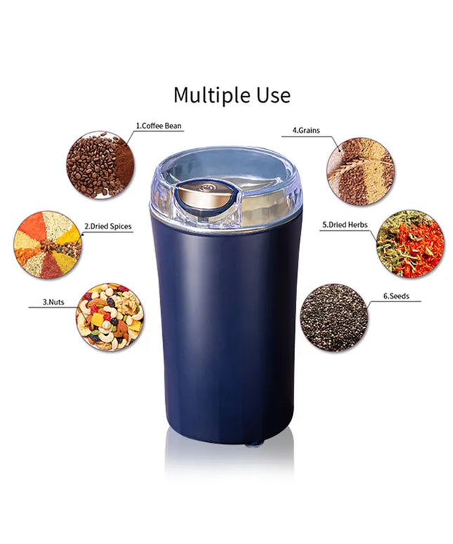 5324 Mini Mixer Small Blander Power Full Mini Grinder Electric Coffee Bean Grinder Grinder Machine Portable Grinder For Home And Office.