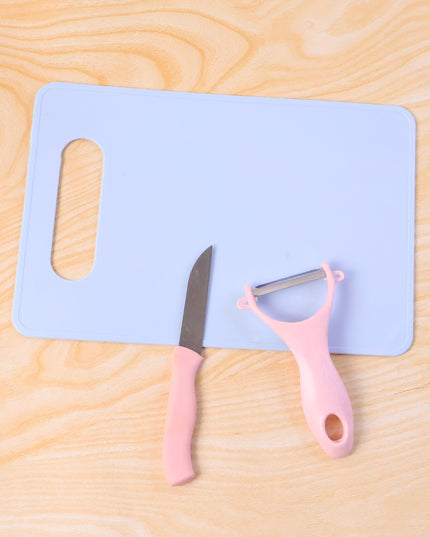 3 In 1 Multipurpose Kitchen Fruit  Vegetable Cutting Board Set