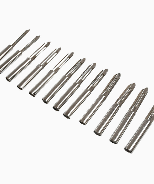 5639 Multi-purpose Stainless Steel Peeler With Handle For Vegetables Potato Peeler Carrot Grated Suitable For Peeling And Shredding Fruit And Vegetables Kitchen Accessories Piller (12 Pcs Set)