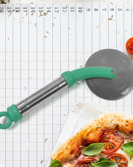 Kitchen Stainless Steel Wheel Pizza Cutter (1 Pc)