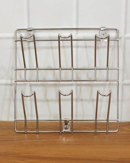 Wall-mounted Stainless-steel Cup  Mug Holder Rack (25 X 25 Cm 1 Pc)