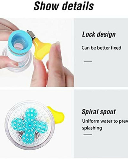 Kitchen Faucet Water Tap Filter with Rotating Shower Head for Sink