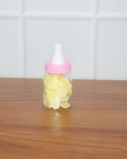 Portable Baby Bottle Shape Hand Wash Soap Paper Sheets Set (1 Set)