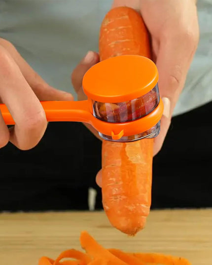 Stainless Steel Peeler With Container (1 Pc)