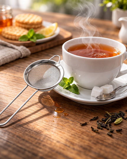 Stainless Steel Tea Strainer 3 Piece Set