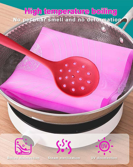 Non-stick Dough Rolling  Baking Mat - (1 Pc  29x26 Cm)