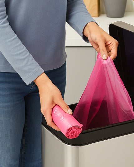 Garbage Bags Roll 45 X 45 Cm (1 Pc  Mix Color)