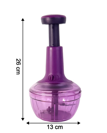 Supermom Manual Push Vegetable Chopper 650 Ml - (1 Pc)