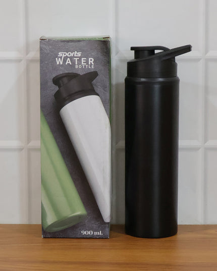 Premium Stainless Steel Sports Water Bottle With Flip Top Lid 900 Ml