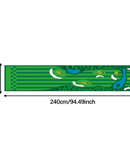 Golf Putting Indoor Golf Hitting Mat Green Mat Golf Practice Training Aid Equipment for Home Outdoor Backyard Golf Practice