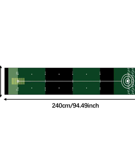 Golf Putting Indoor Golf Hitting Mat Green Mat Golf Practice Training Aid Equipment for Home Outdoor Backyard Golf Practice
