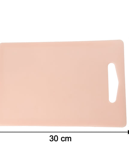 Plastic Chopping Board With Handle (30x20 Cm)