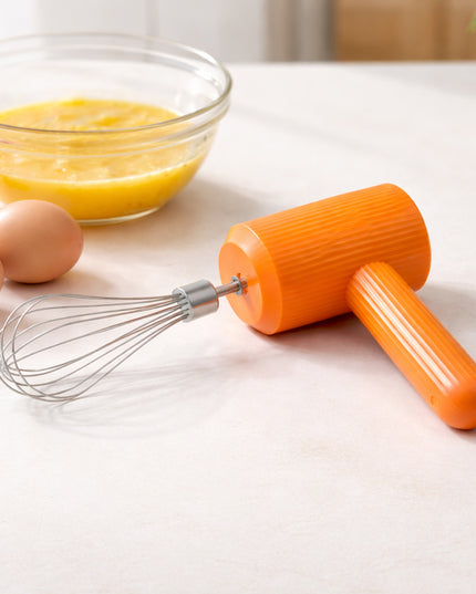 Portable Usb Rechargeable Electric Handheld Whisk Mixer (1 Set)