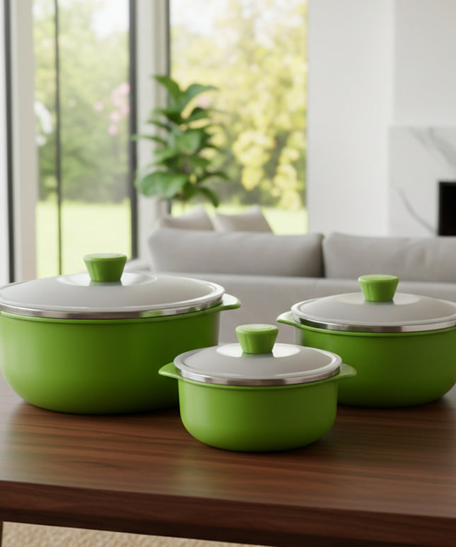 Signature Multipurpose Kitchen Serving Bowl (1000ml1400ml2200ml3 Pc Set)