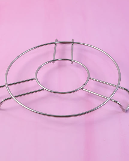Stainless Steel Round Table Ring Hot Pot Stand (1 Pc)