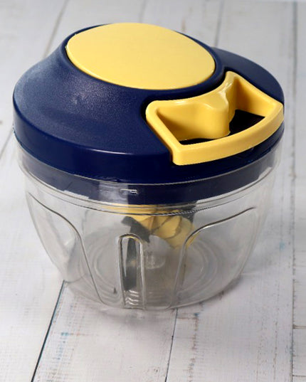 0089 Chopper With 4 Blades For Effortlessly Chopping Vegetables And Fruits For Your Kitchen (650ml)
