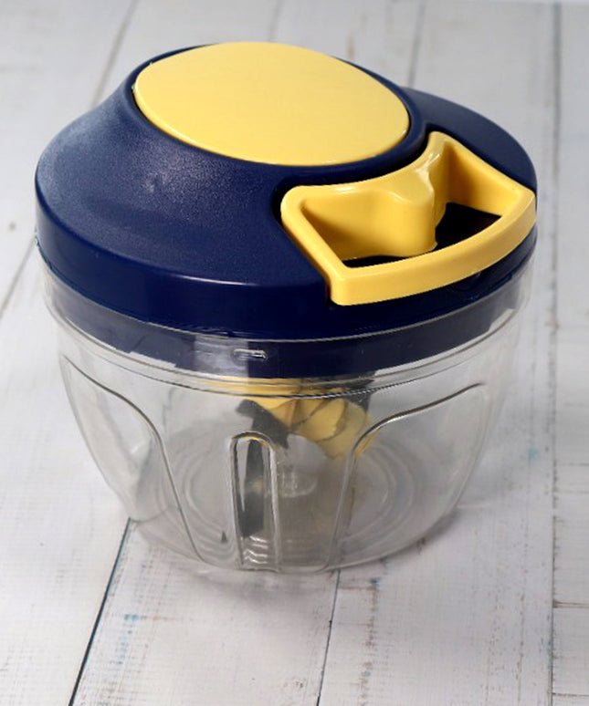 0089 Chopper With 4 Blades For Effortlessly Chopping Vegetables And Fruits For Your Kitchen (650ml)