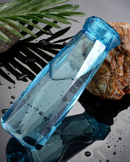 5213 Glass Fridge Water Bottle Plastic Cap With Two Water Glass For Home  Kitchen Use