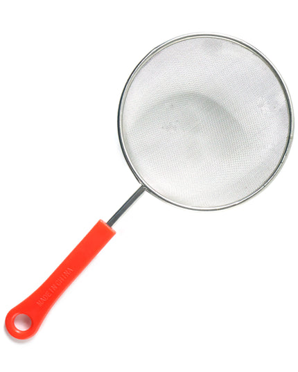 B-grade Big Size Fine Mesh Kitchen Strainer With Strong Handle Grip (1 Pc)
