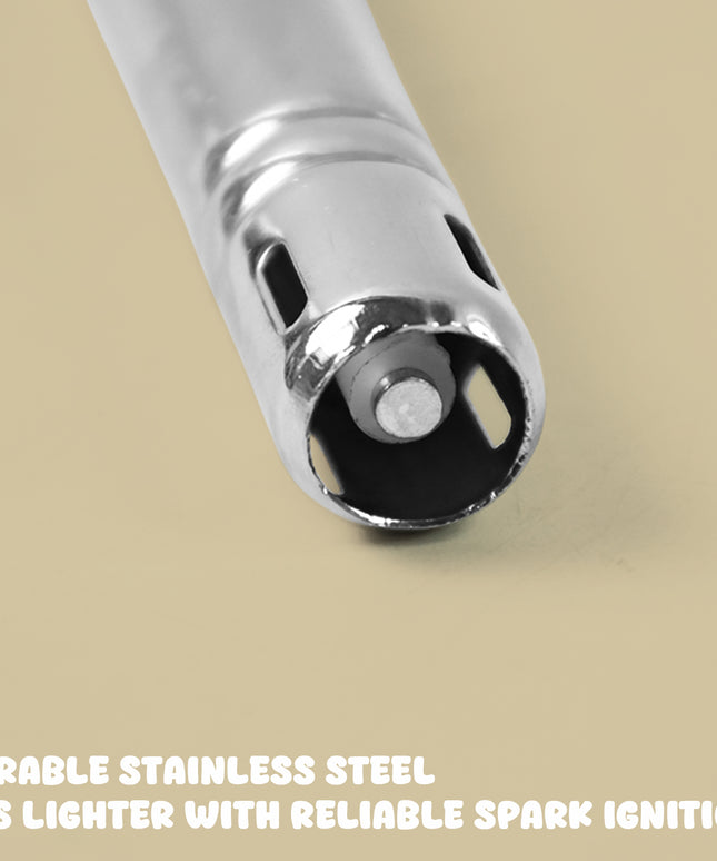 Apex Majestic Stainless Steel Gas Lighter