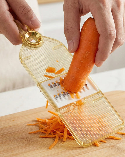 Multifunctional Vegetable Cutter Set With Interchangeable Blades