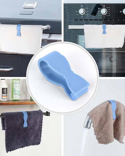 Multipurpose Towel Holder Clips Set (6 Pc Set)