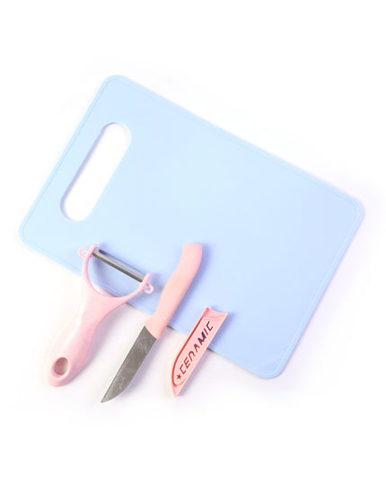 3 In 1 Multipurpose Kitchen Fruit  Vegetable Cutting Board Set
