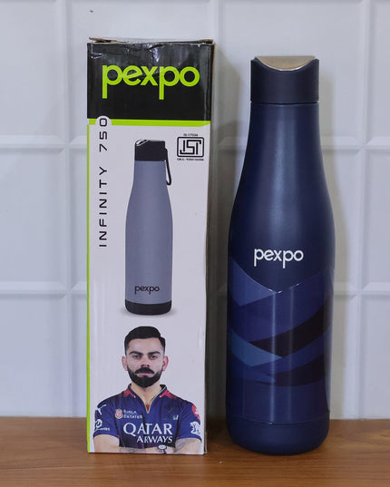 Pexpo Infinity Art Vacuum Insulated Stainless Steel Water Bottle 750 Ml