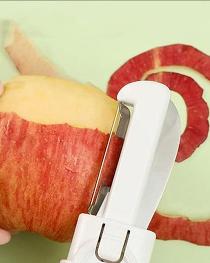 Dual-use Knife And Peeler 2-in-1 Stainless Steel Blades Wiith Case (1 Pc)