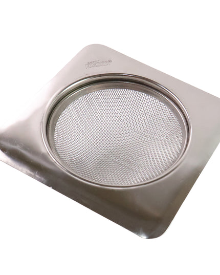 Stainless Steel Square Sink Strainer (1 Pc)