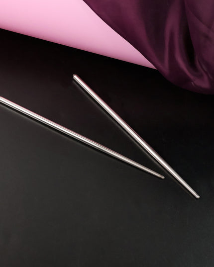 Premium Stainless Steel Reusable Chopsticks (2 Pc)