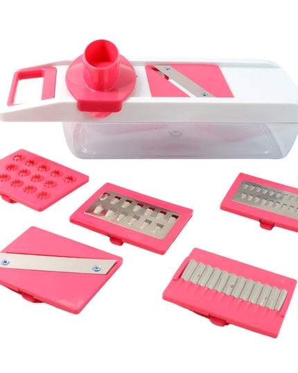 6-in-1 Vegetable Slicer Grater  Chopper - (Set)