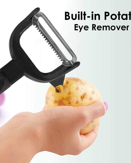 2618 2-in-1 Double Julienne And Vegetable Peeler
