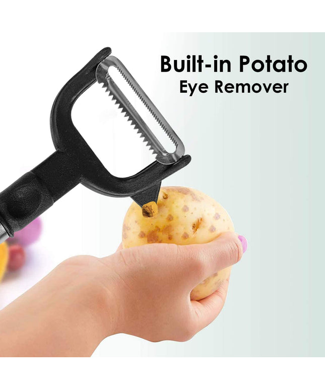 2618 2-in-1 Double Julienne And Vegetable Peeler