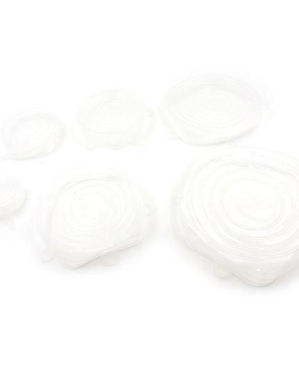 Reusable Stretchable Food Cover Set (6 Pc)