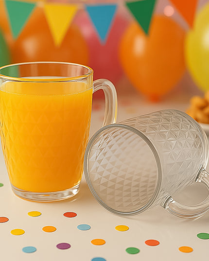 Apex Mocktail Mug Glass (2 Pc Set  400 Ml)