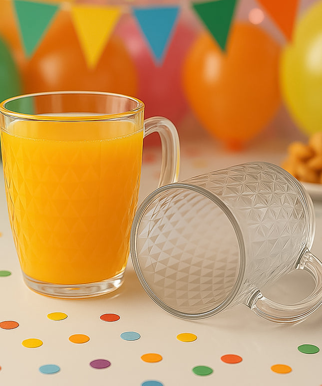 Apex Mocktail Mug Glass (2 Pc Set  400 Ml)