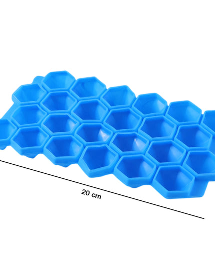 Premium Flexible Silicone Diamond Ice Cube Tray (1 Pc)
