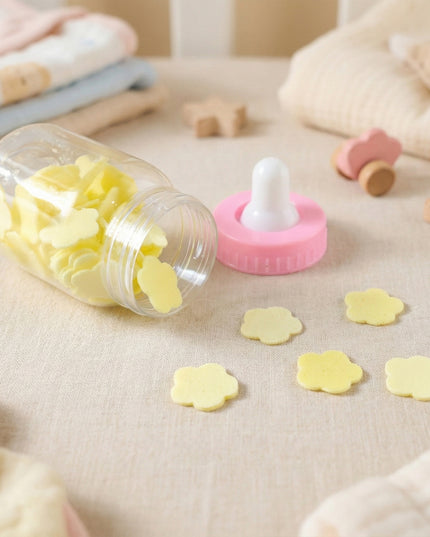 Portable Baby Bottle Shape Hand Wash Soap Paper Sheets Set (1 Set)