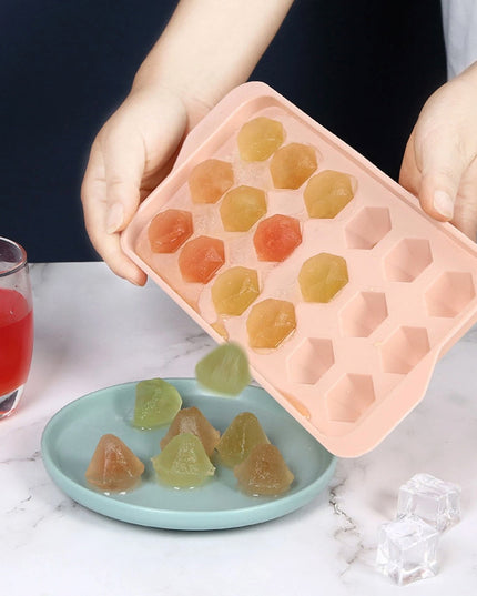 Durable Plastic Ice Cube Tray (1 Pc)